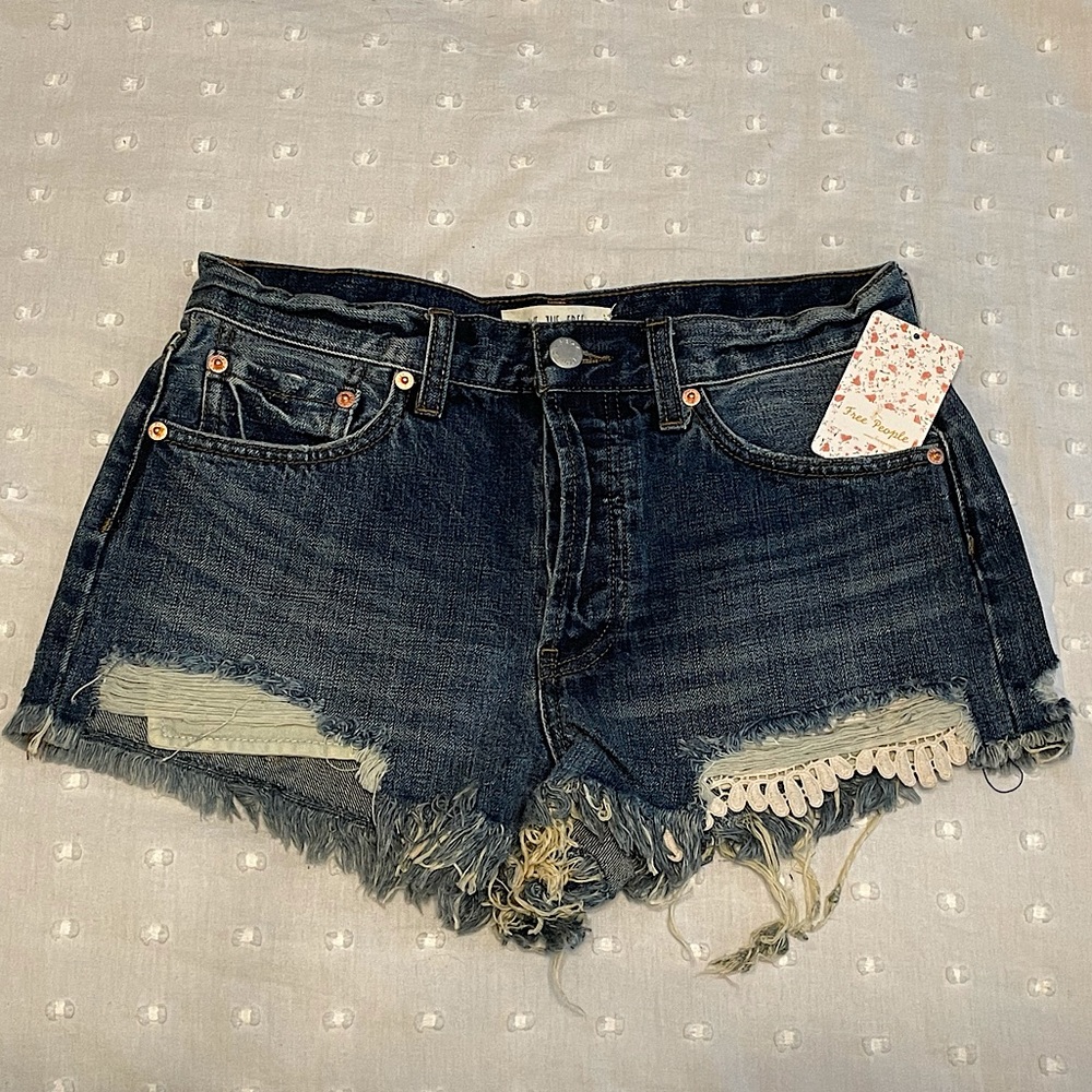 Free People Denim Avery Short sz 27 NWT
